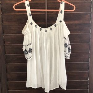 Off the shoulder summer top
